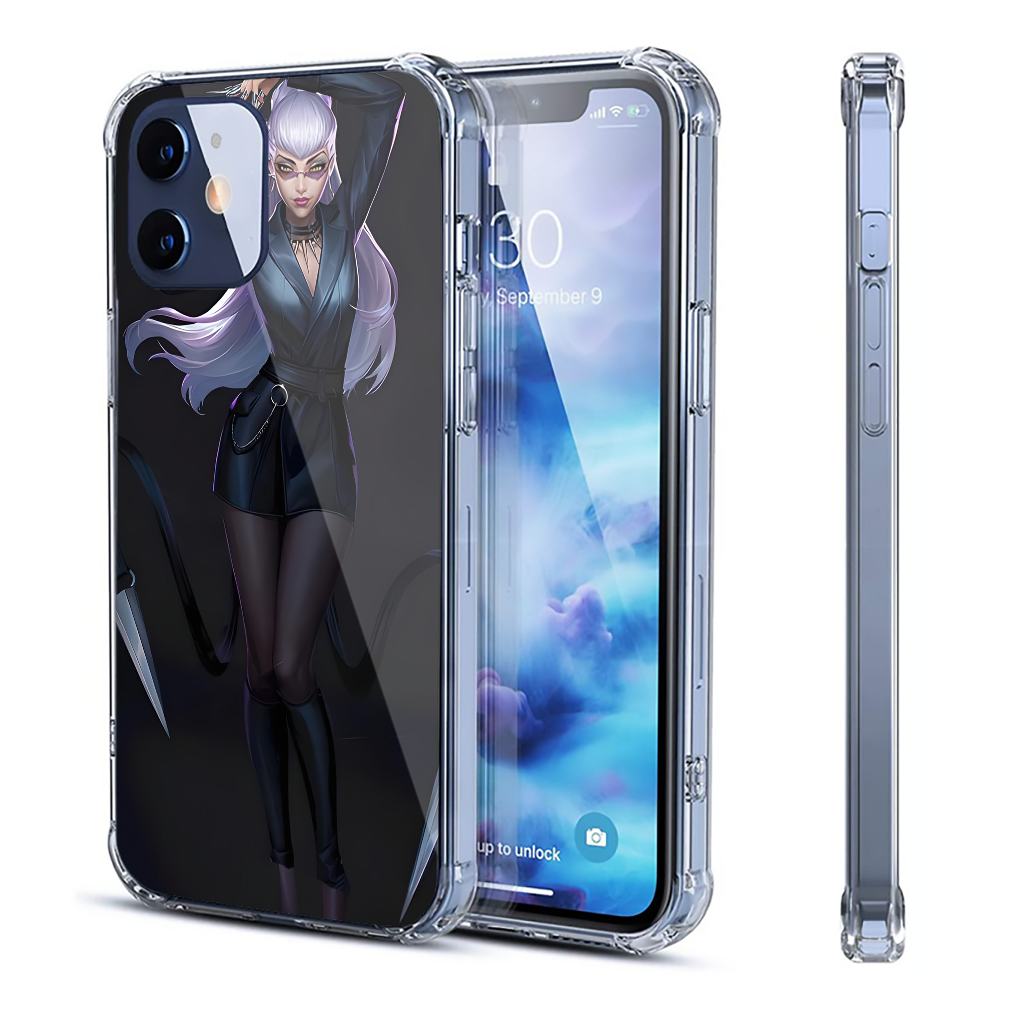 （画像用） リーグ・オブ・レジェンド League of Legends LOL 【iPhone 12シリーズ対応】透明スマホケース（クリアソフトケース）